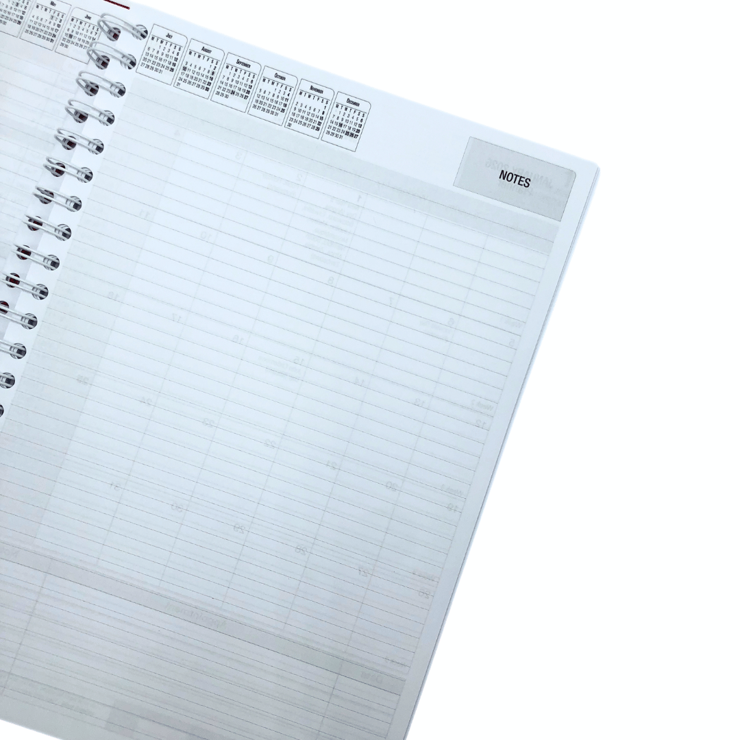 Deoflex 2026 A4 Page-a-day Wire-bound Diary