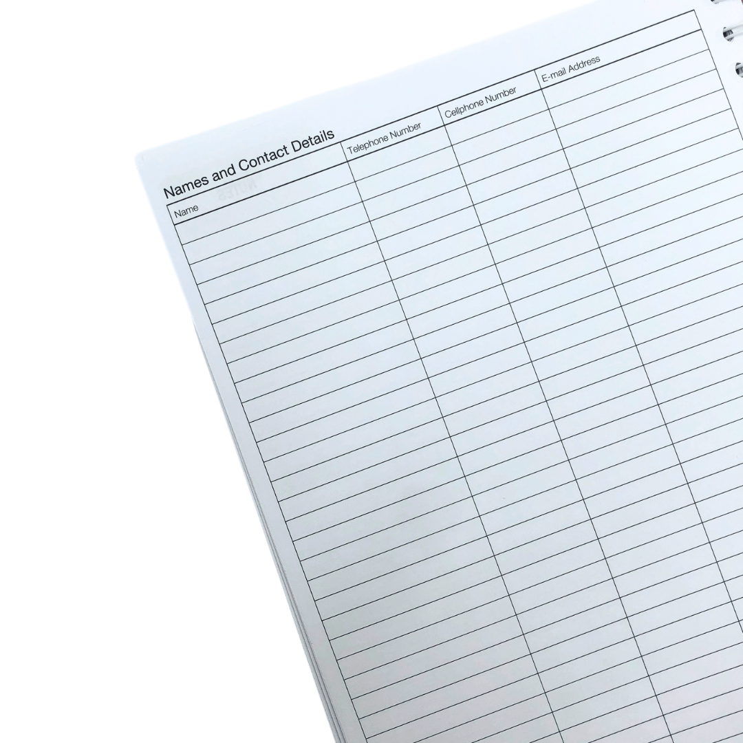 Deoflex 2026 A4 Page-a-day Wire-bound Diary