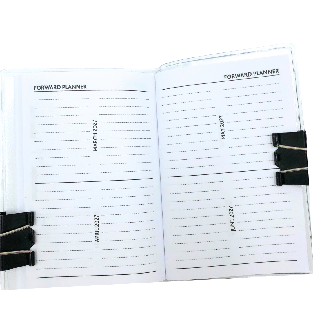 PVC Pocket Diary 2026 Week-to-view