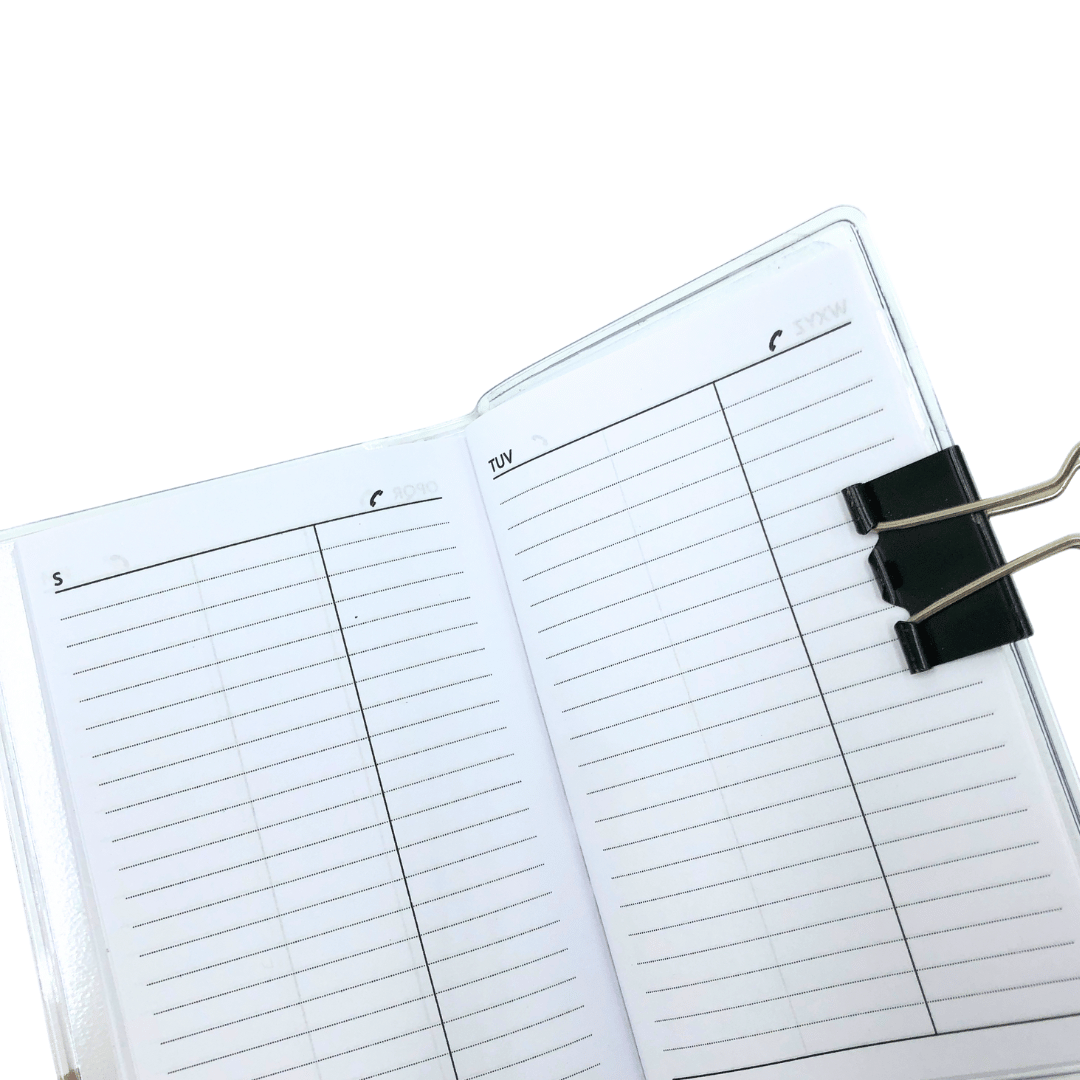 PVC Pocket Diary 2026 Week-to-view