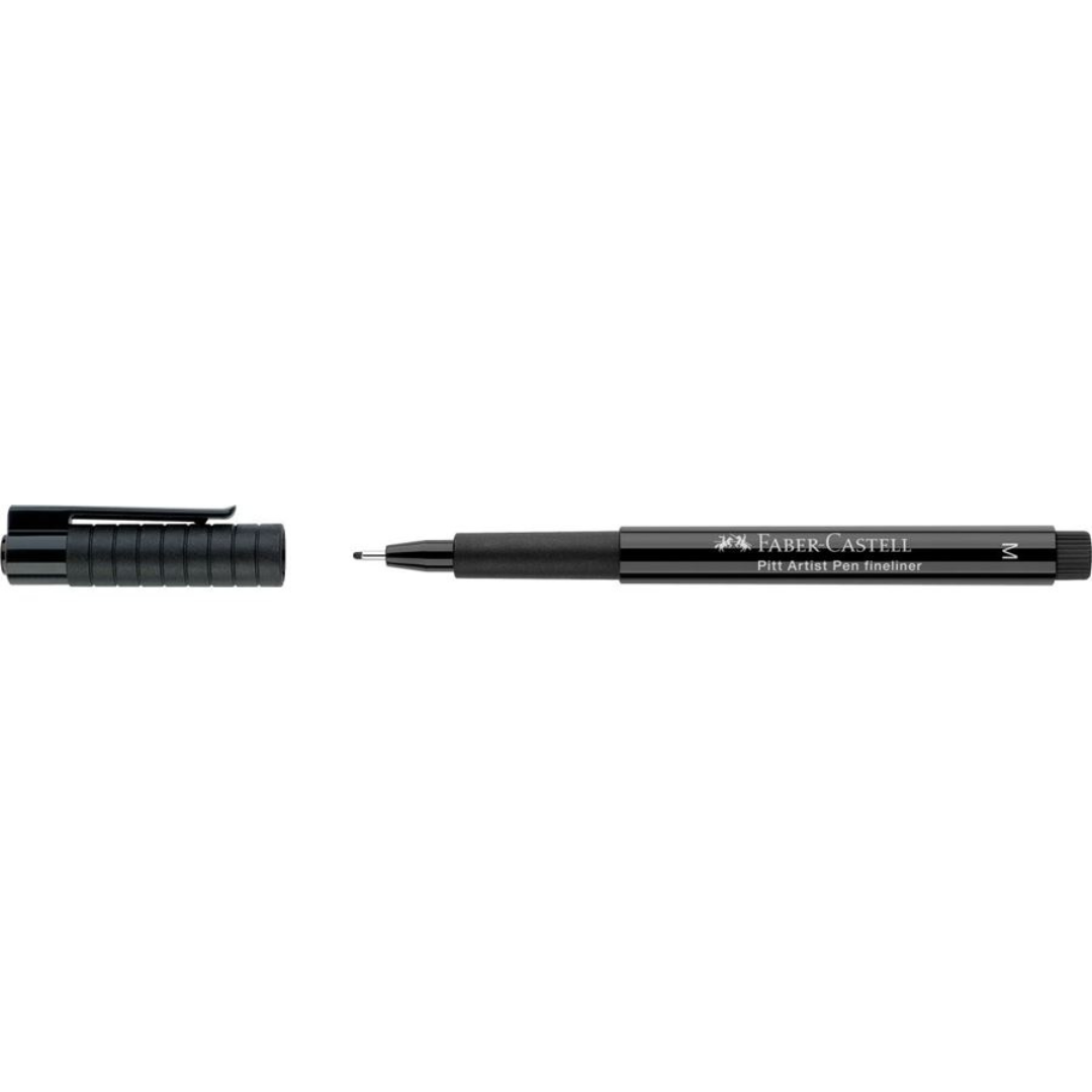 Faber-Castell Pitt Artist Medium Tip Fine Pen (Black) – The Papery