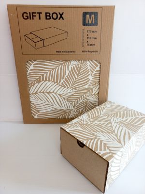 Image shows a craft gift box