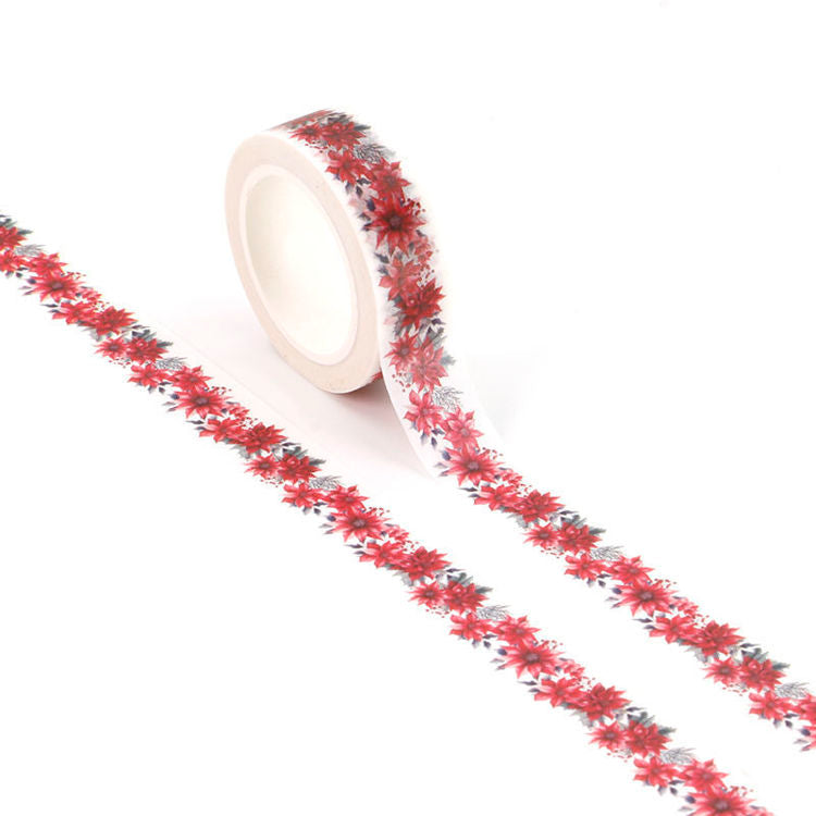 SP10-17 Christmas Flower Washi Tape