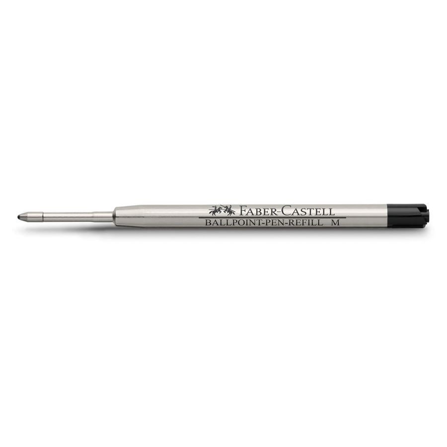 Image shows a black Faber-Castell ballpoint pen refill