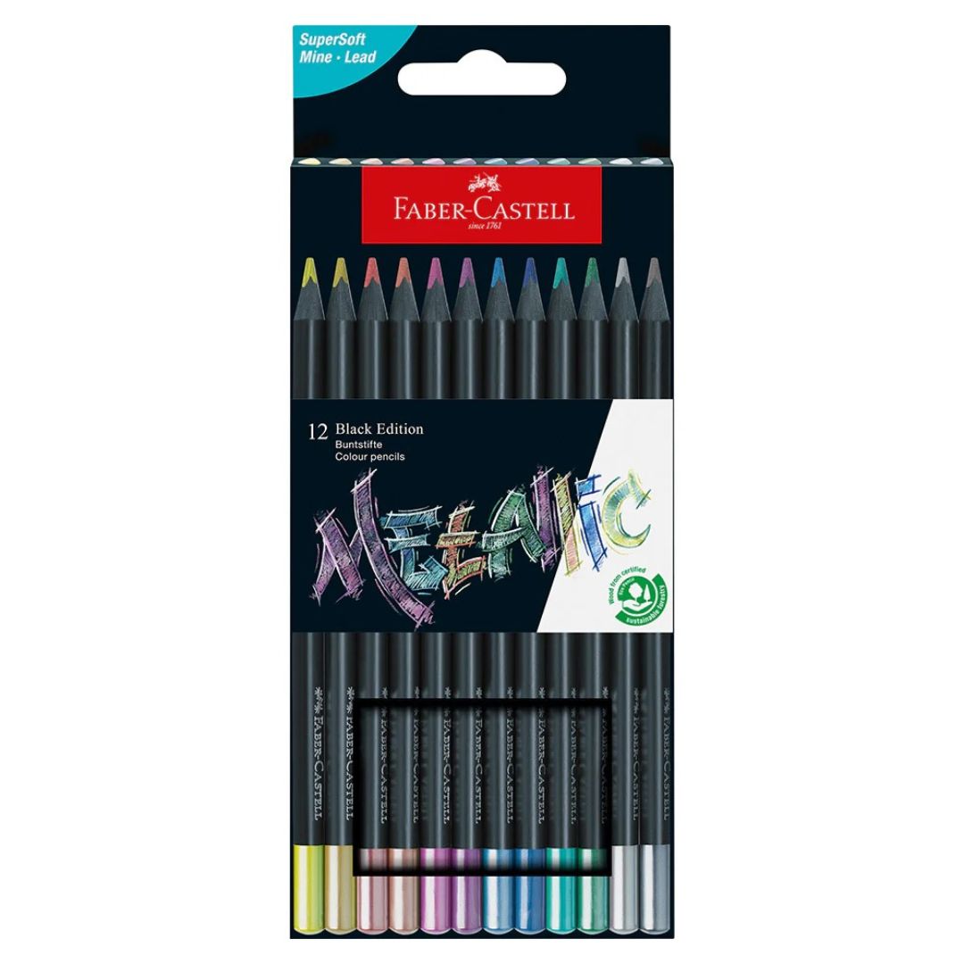 Faber-Castell Black Edition Colour Pencils – The Papery