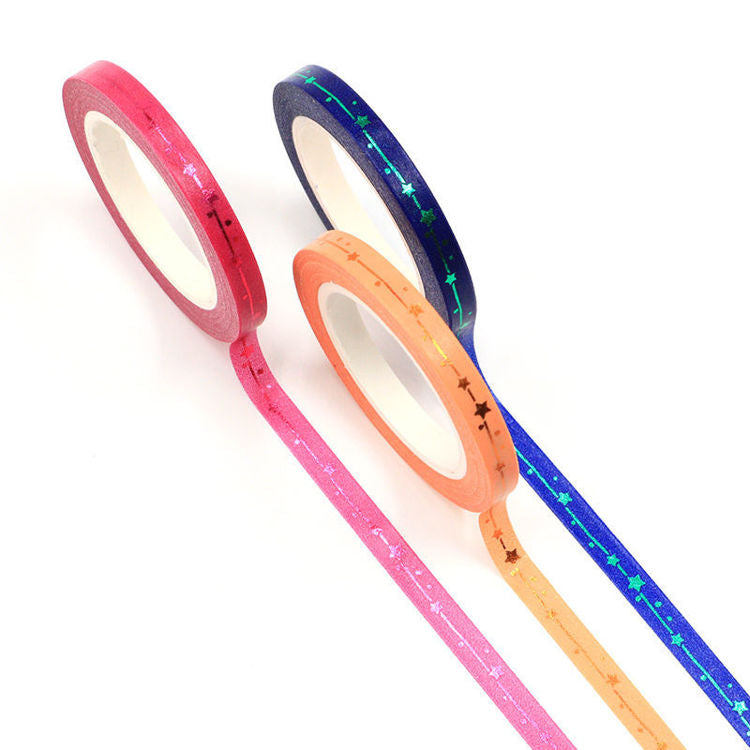 SE10-23 Foil Stars Washi Tape Set