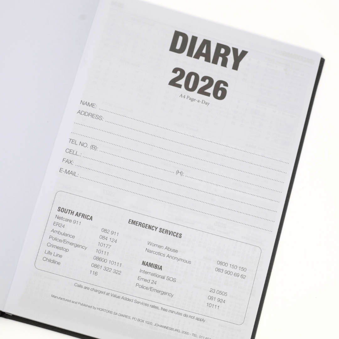 Nappa A4 Diary 2026
