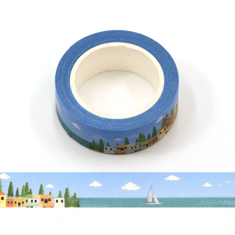 PA10-52 Seaside Town Washi Tape