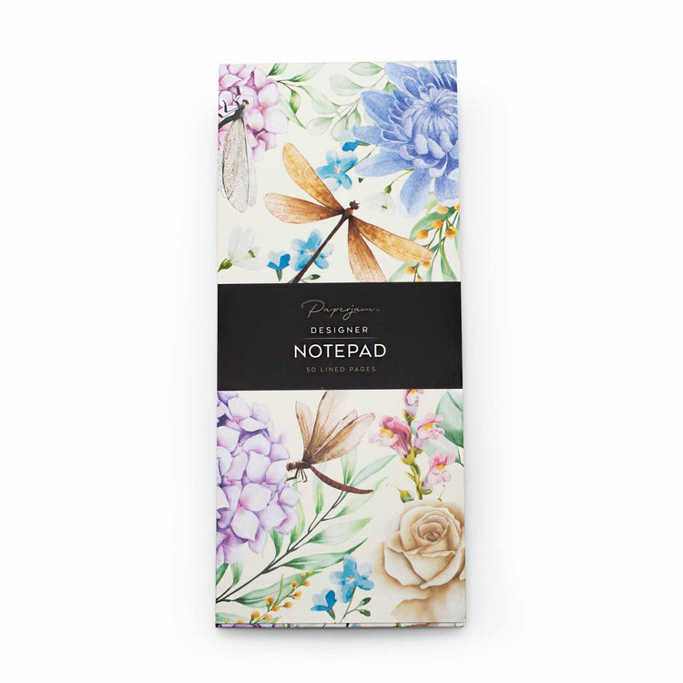Image shows a Dragonflies Scribblz Notepad