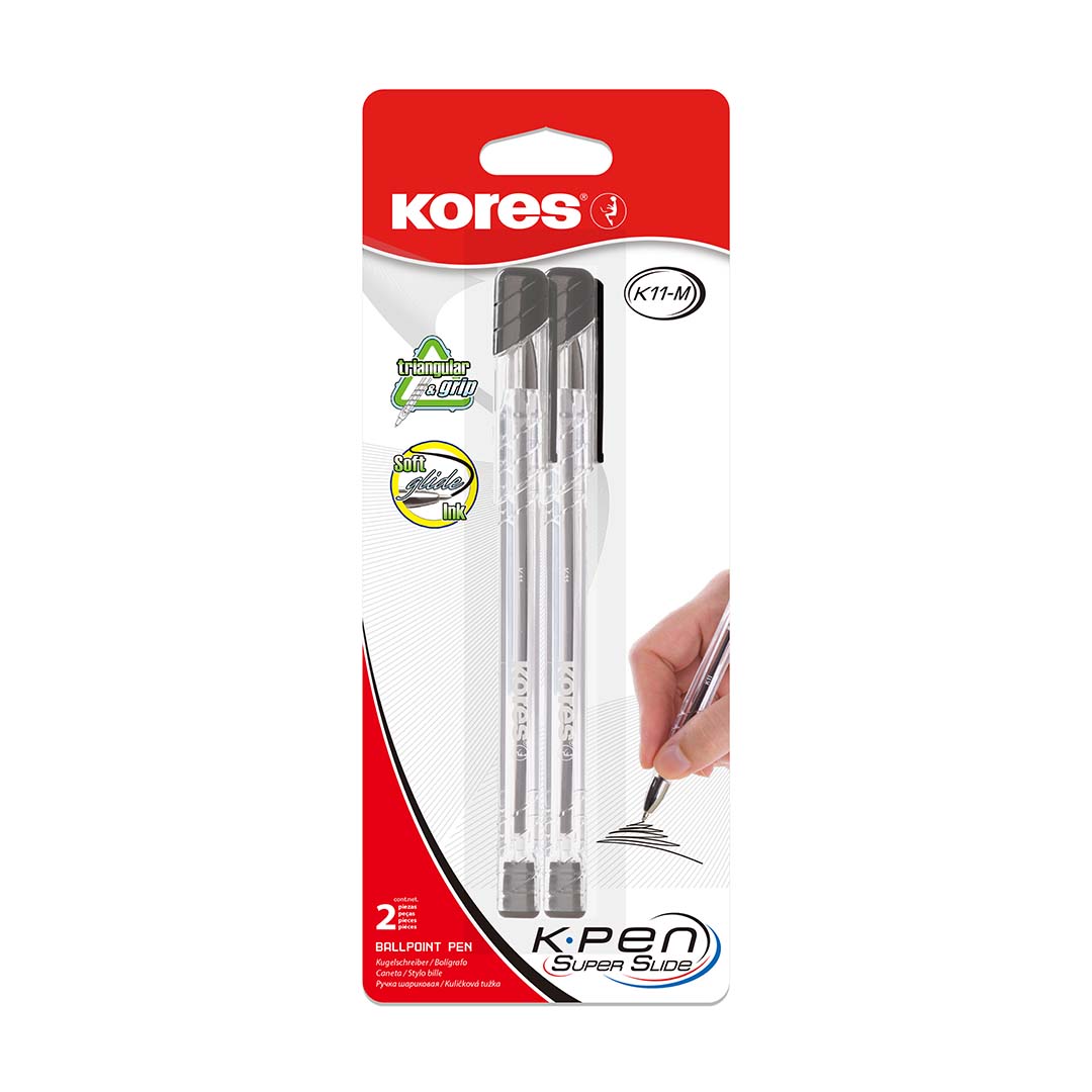 Image shows a set of 2 Kores ballpoint pens
