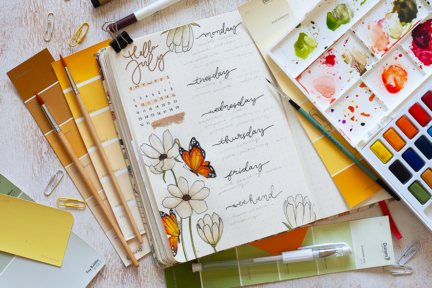 Journal Spreads by Delia! – The Papery