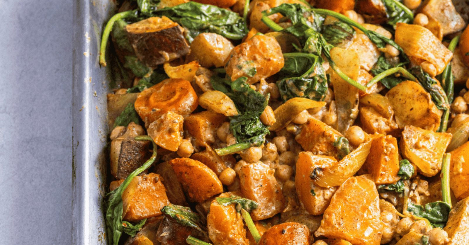 Exclusive Recipe from Justine Drake: Curried Root Vegetable Tray Bake