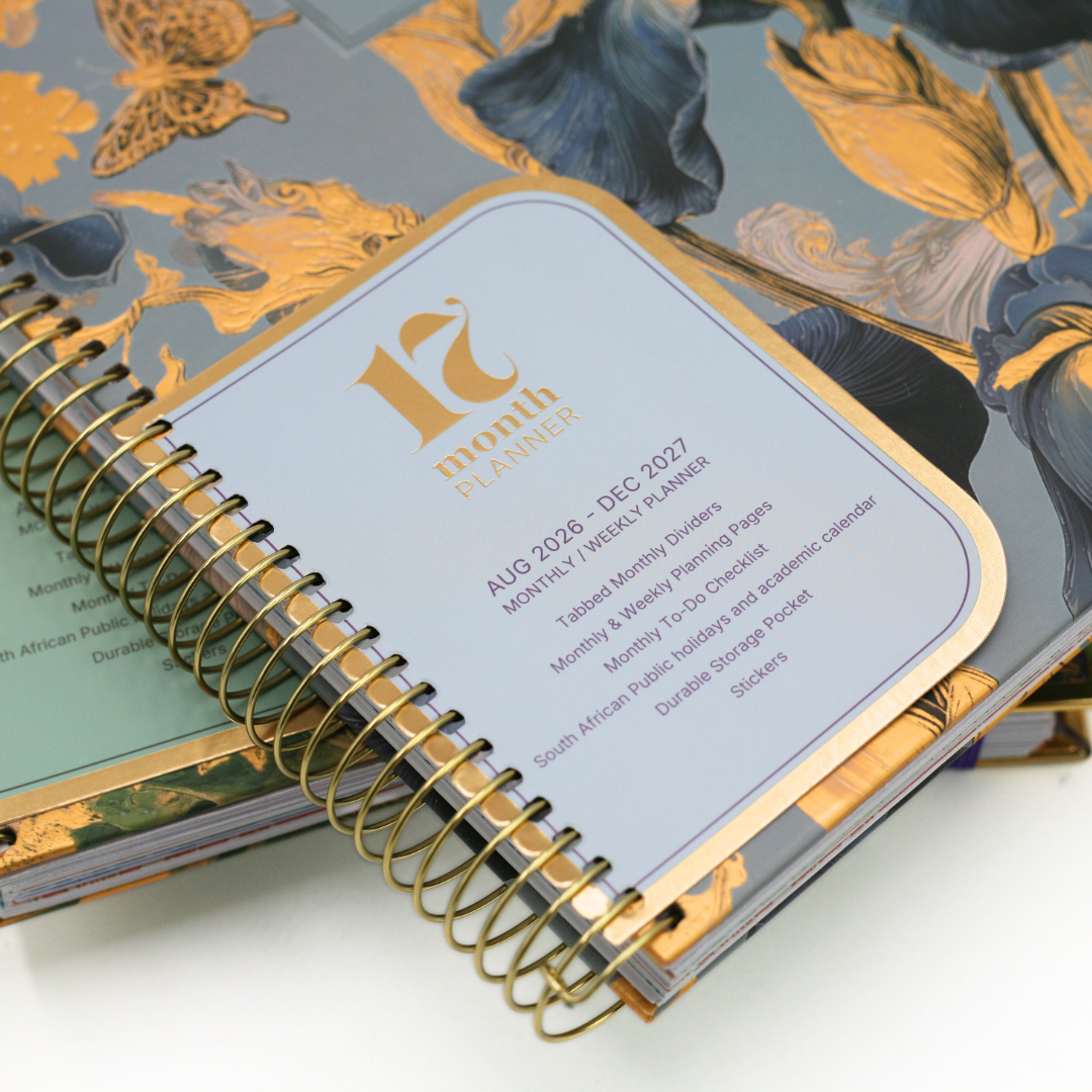 17-Month Week-to-view Planner 2026-2027