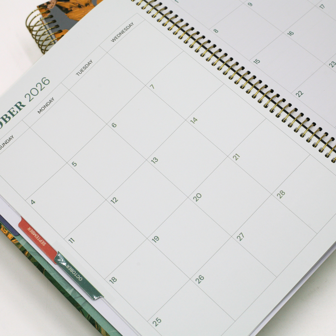 17-Month Week-to-view Planner 2026-2027
