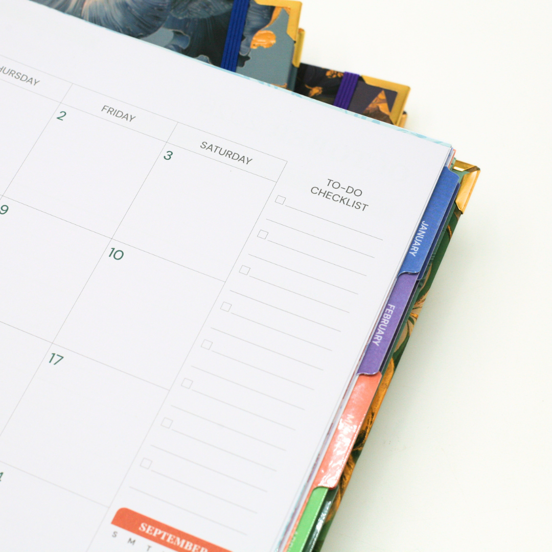 17-Month Week-to-view Planner 2026-2027