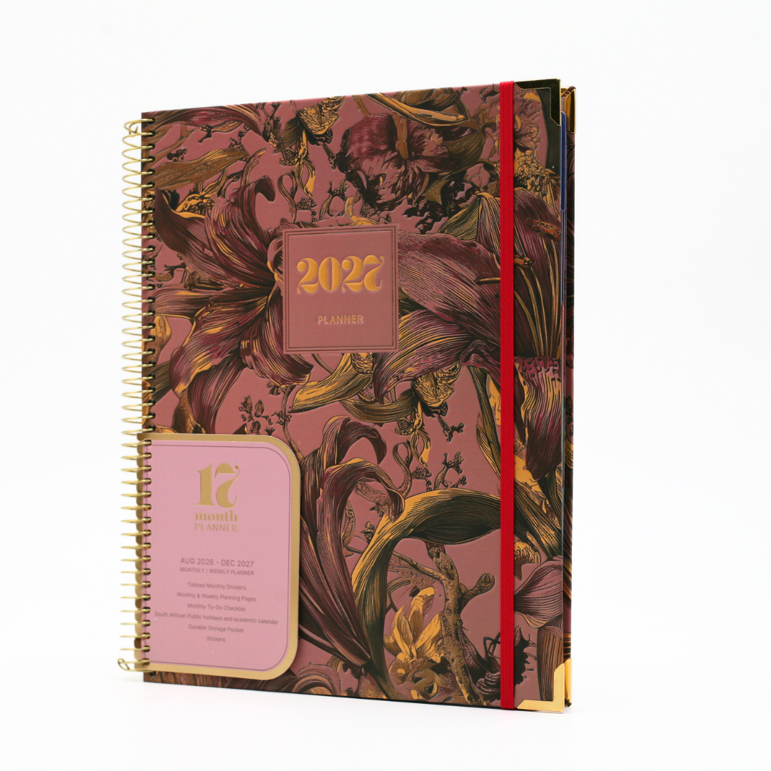 17-Month Week-to-view Planner 2026-2027