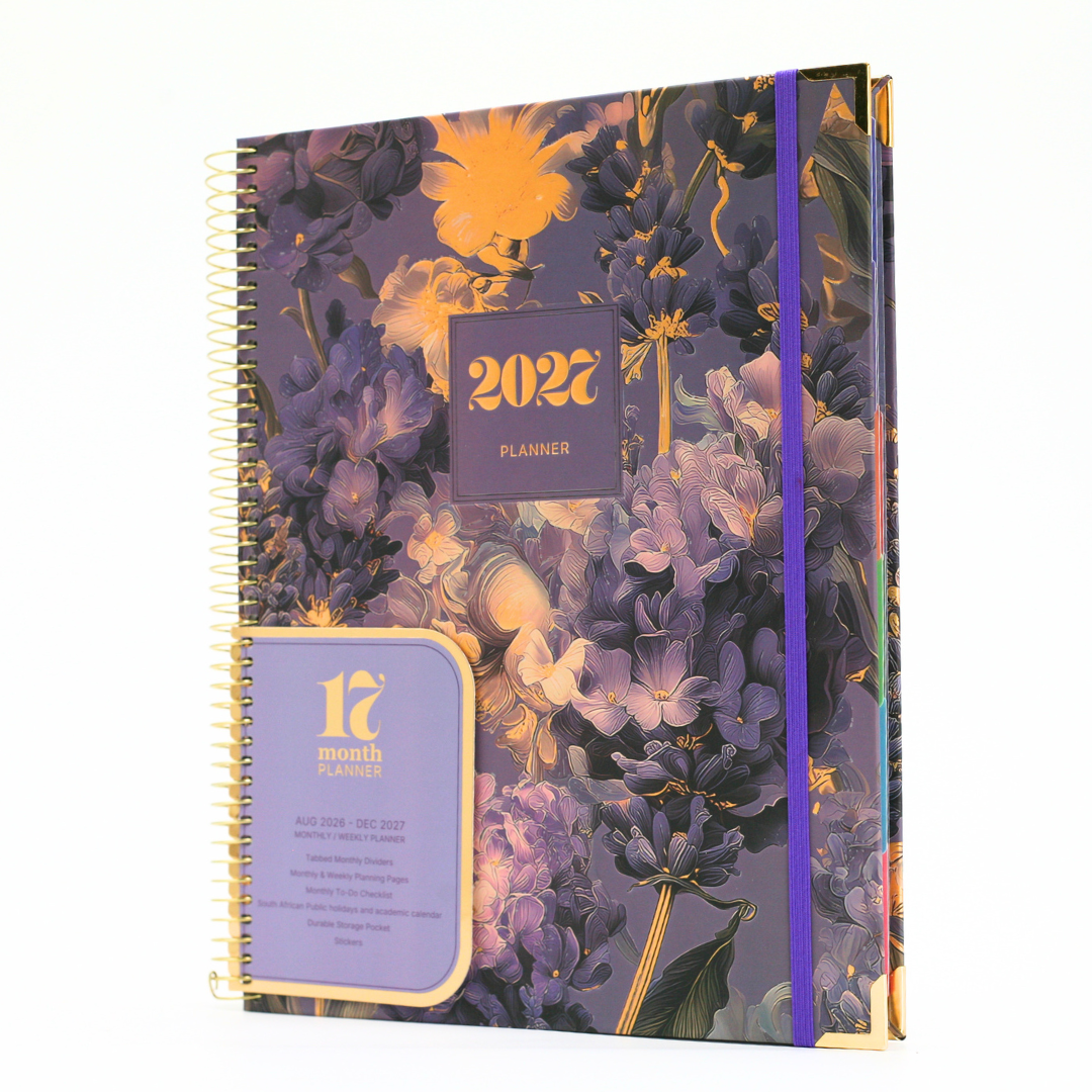 17-Month Week-to-view Planner 2026-2027