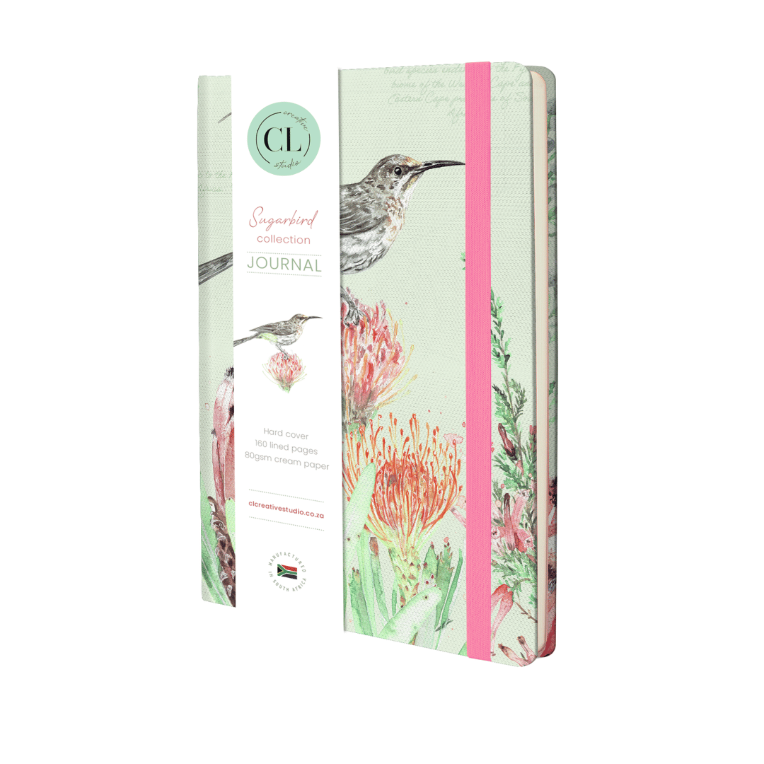 African Birds A5 Hard Cover Journal