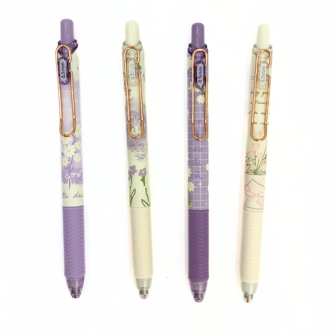 Purple Daisies Pen Set