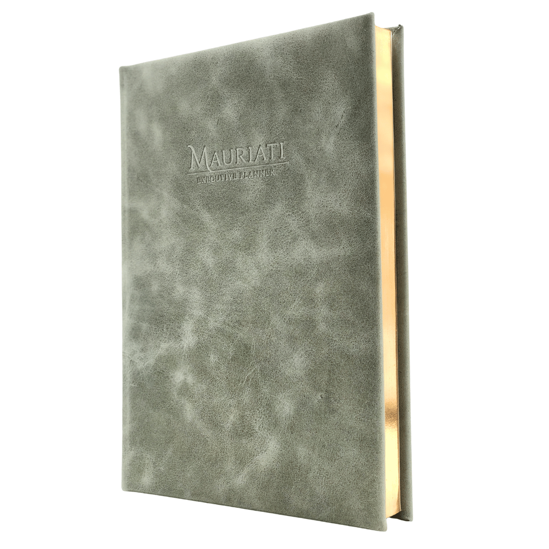 Rustik Mauriati Executive Diary - Leather
