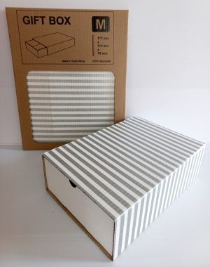 Image shows a craft gift box