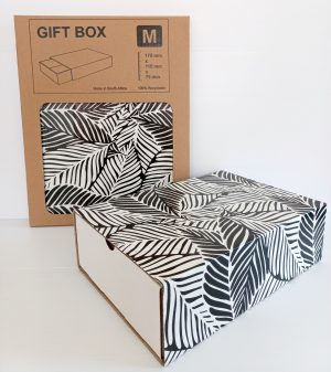 Image shows a craft gift box 