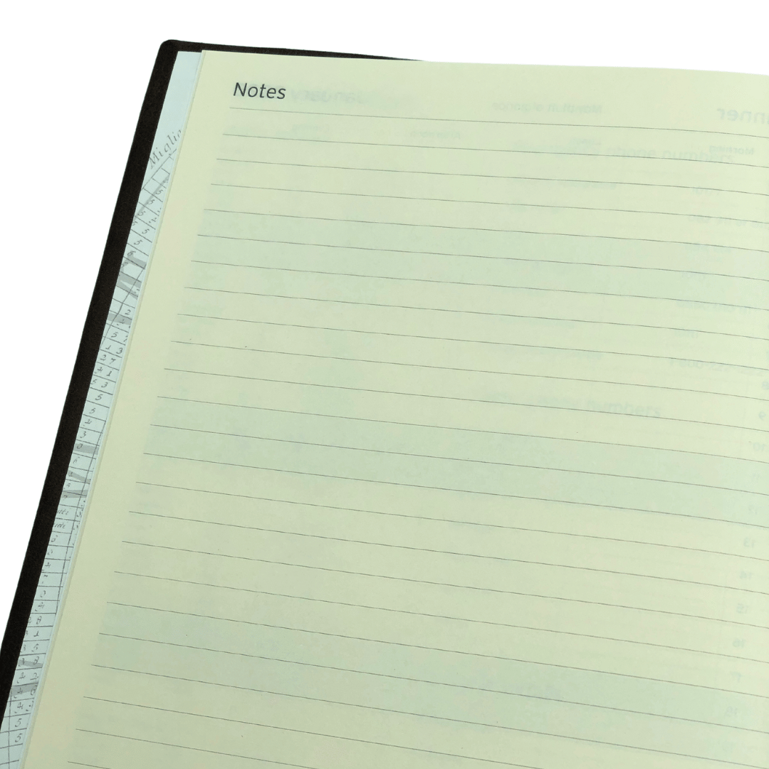 Rustik Mauriati Executive Diary - Leather