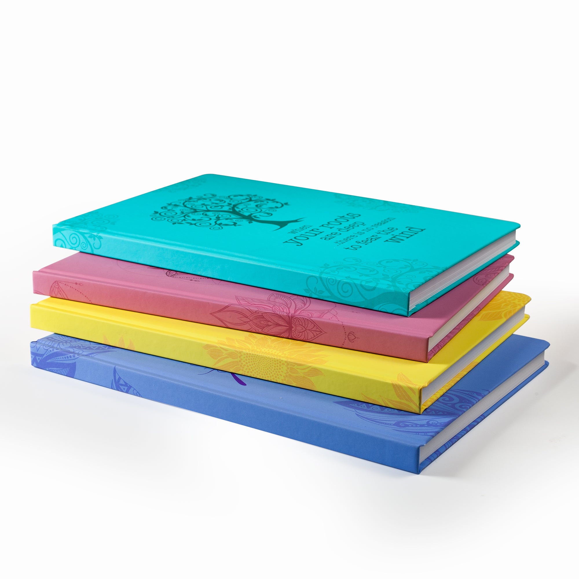 Image shows a group of Scribblz journals