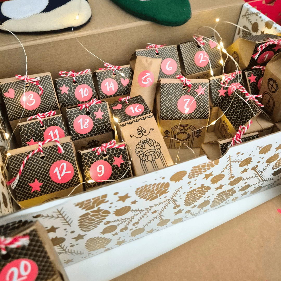 Advent Box - White (INCLUDES ALL PACKAGING)