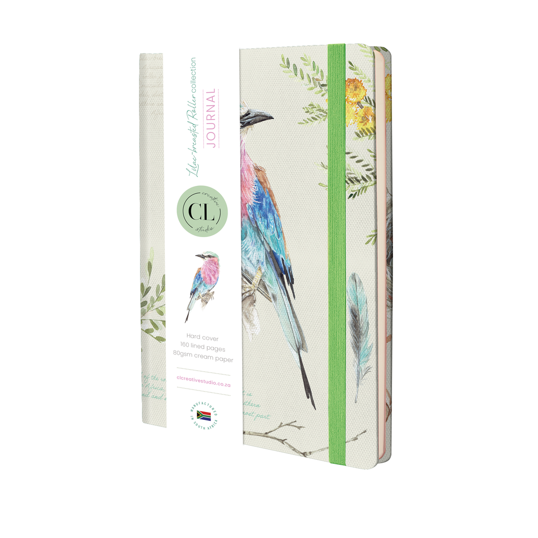 African Birds A5 Hard Cover Journal