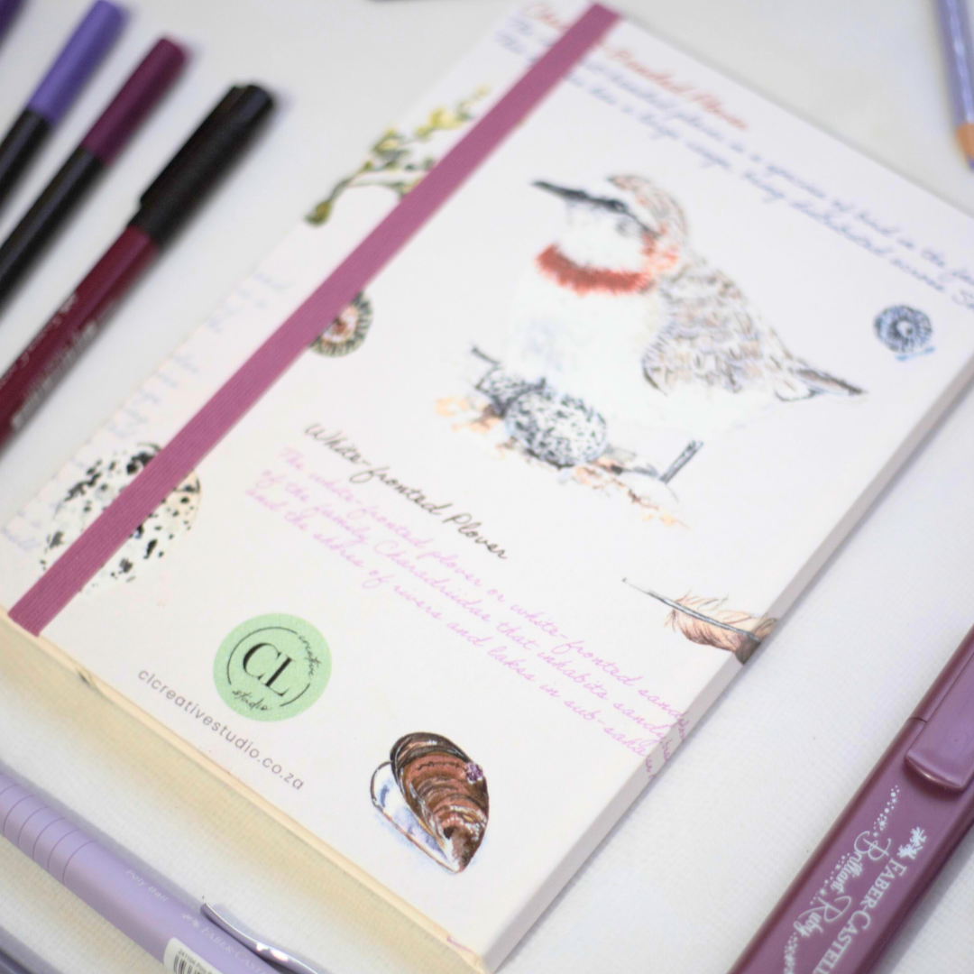 African Birds A5 Hard Cover Journal