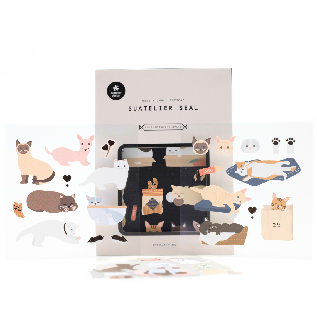 Sautelier Seal - Cats Only Sticker Pack