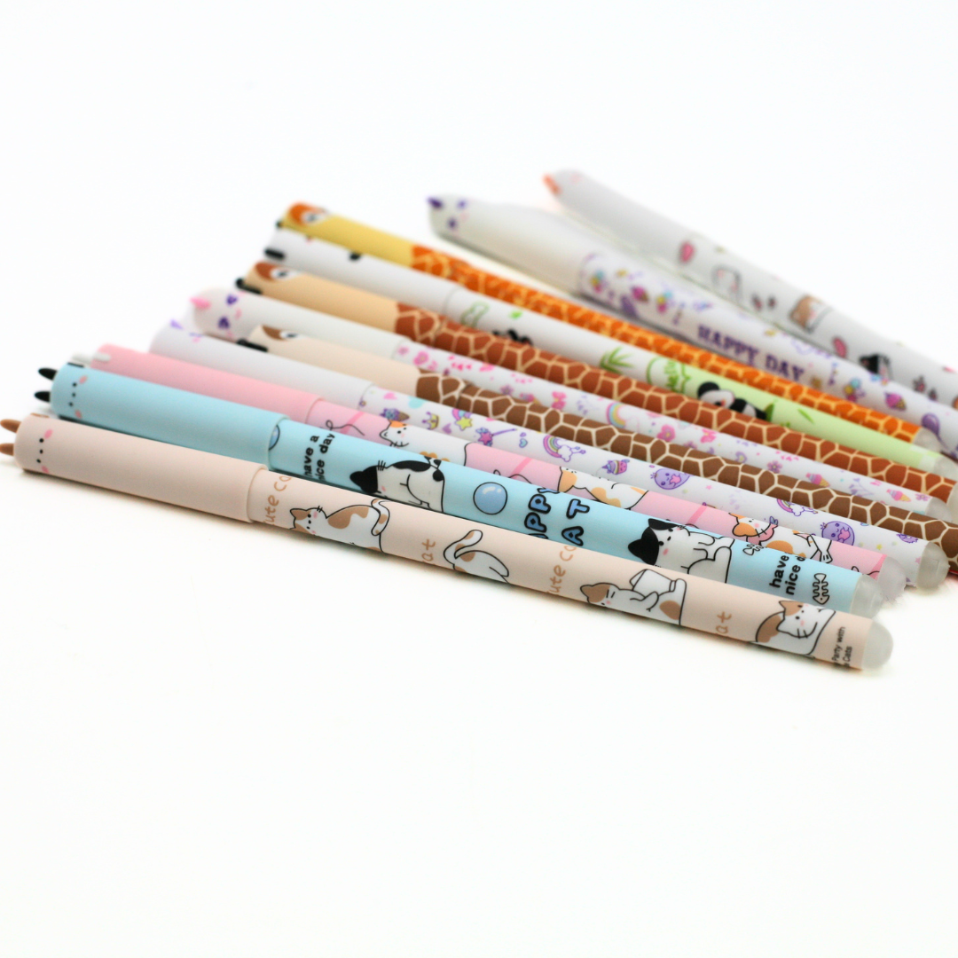 Kids Animal Erasable Pens