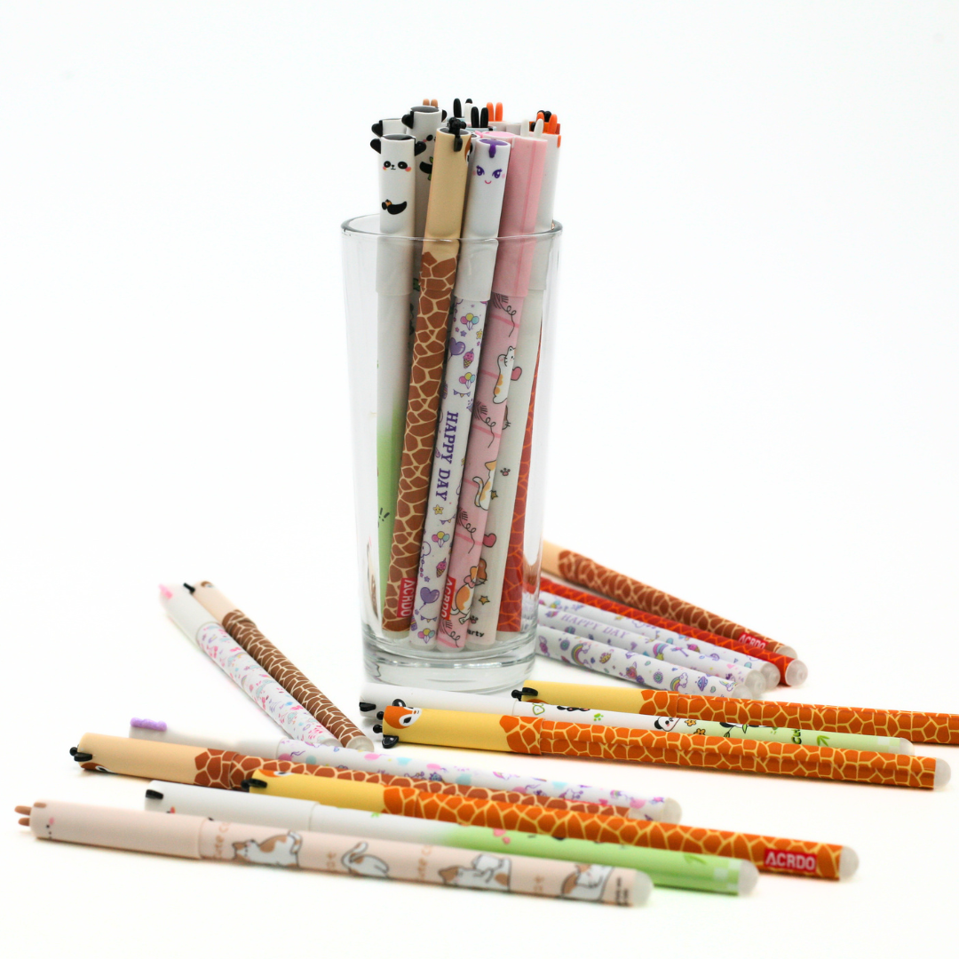 Kids Animal Erasable Pens
