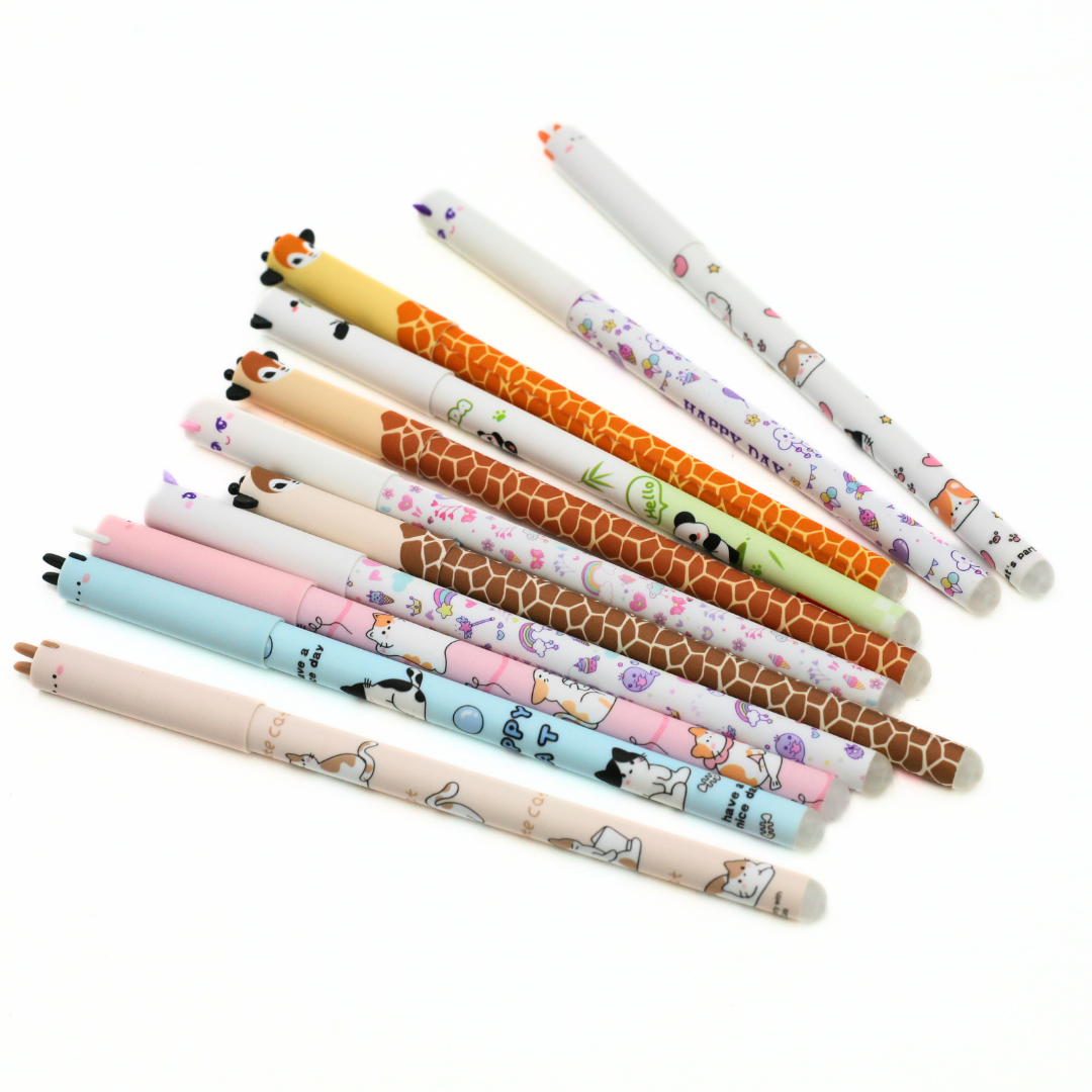 Kids Animal Erasable Pens