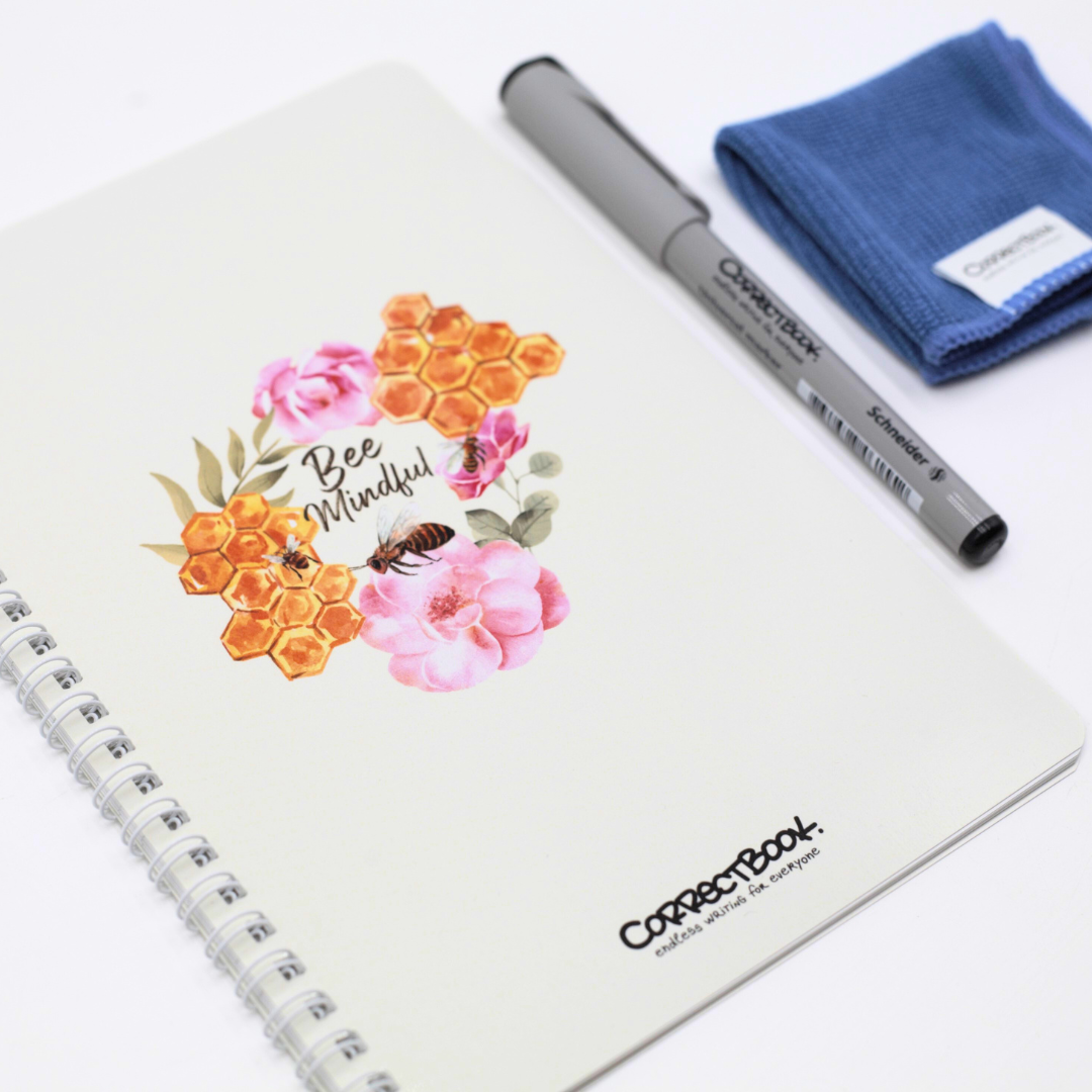 Bee Mindful CorrectBook (Write & Wipe)