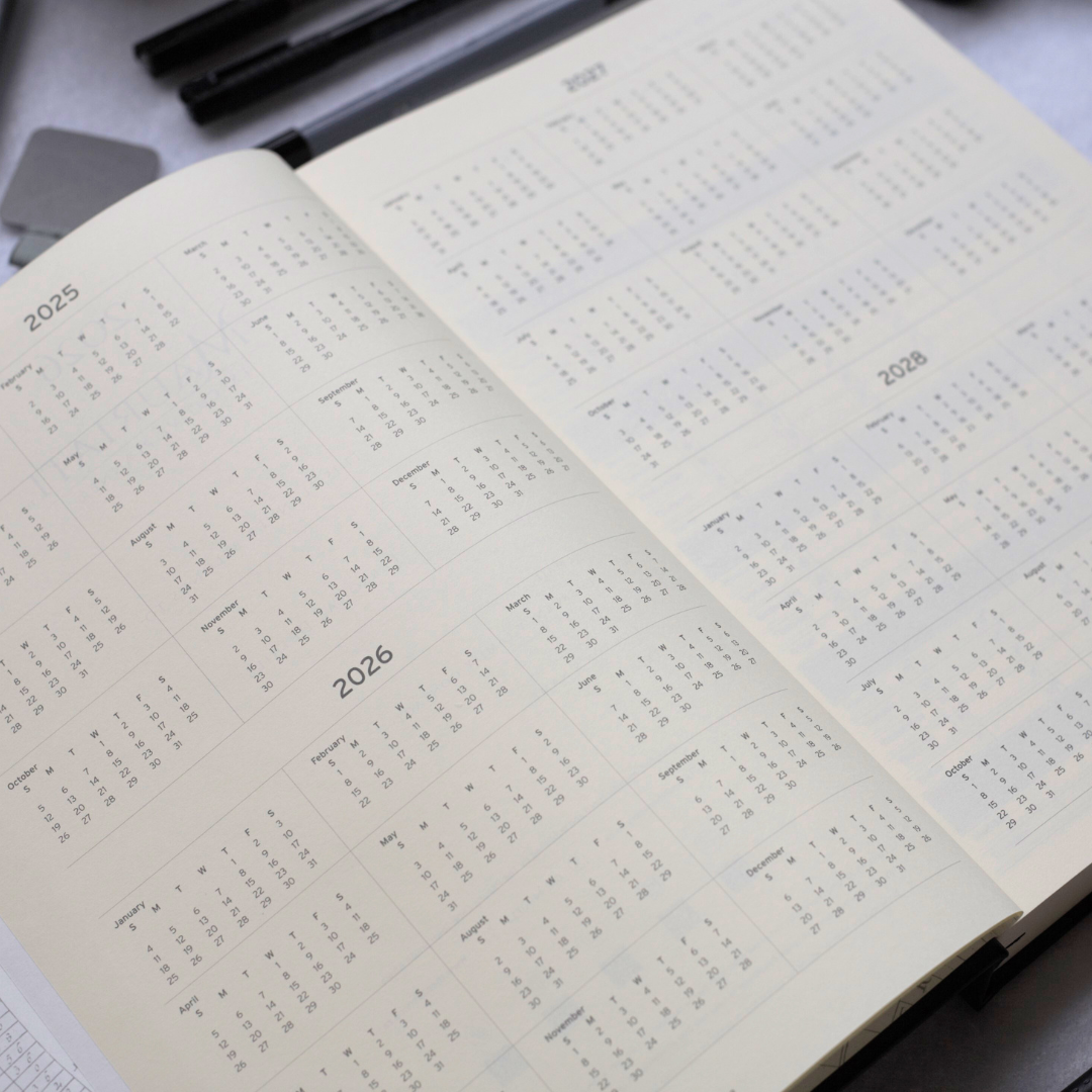 Rustik Mauriati Executive Diary - Leather