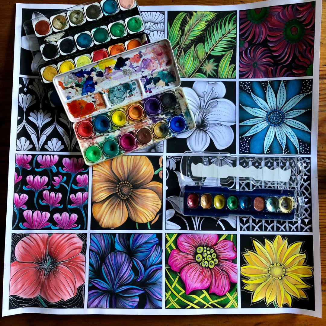 iColor Coloring Greeting Card