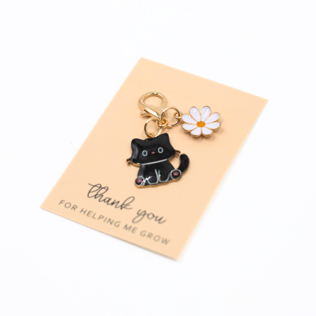 Cute Cat Key Ring
