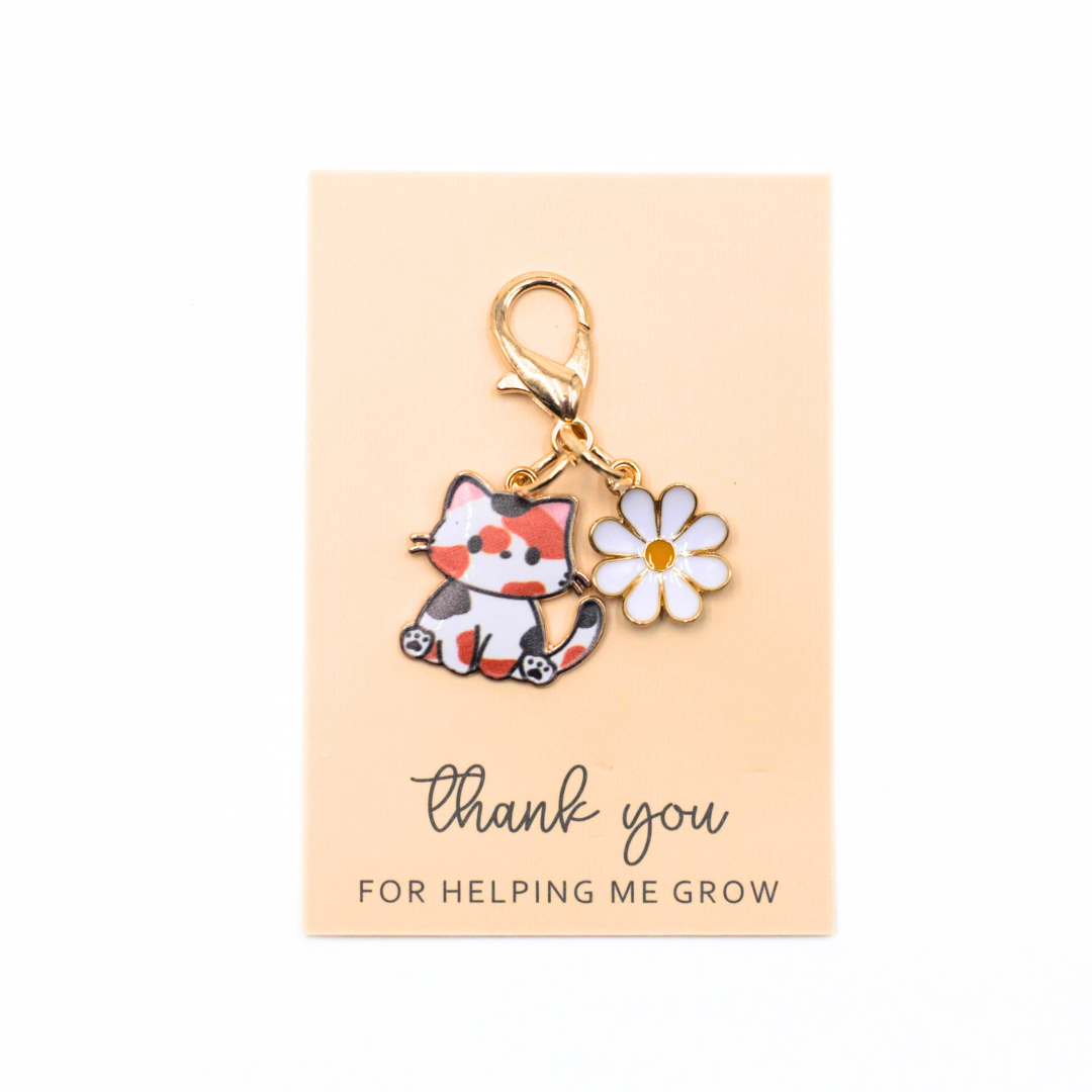 Cute Cat Key Ring