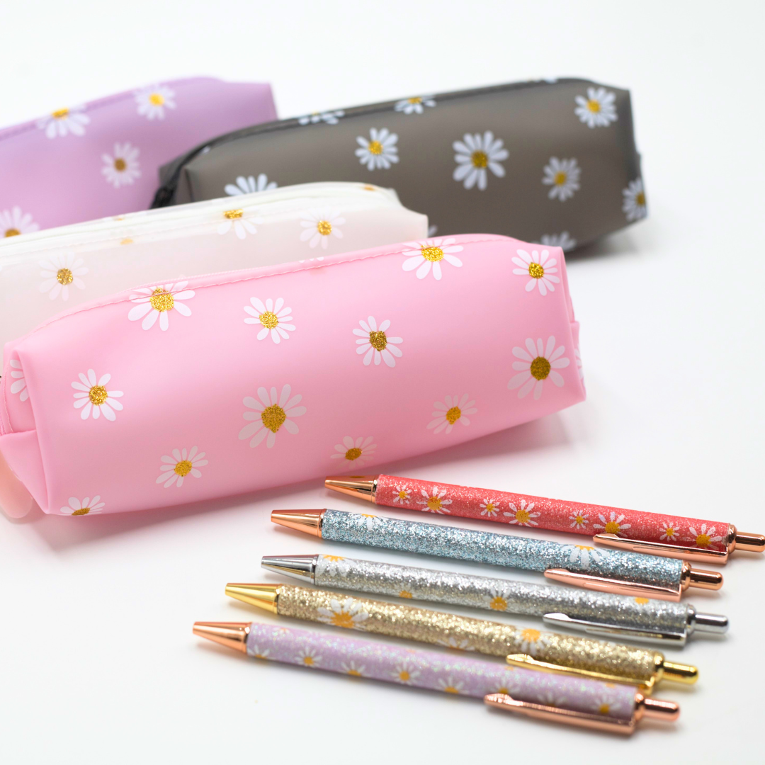 Daisy Pencil Bags