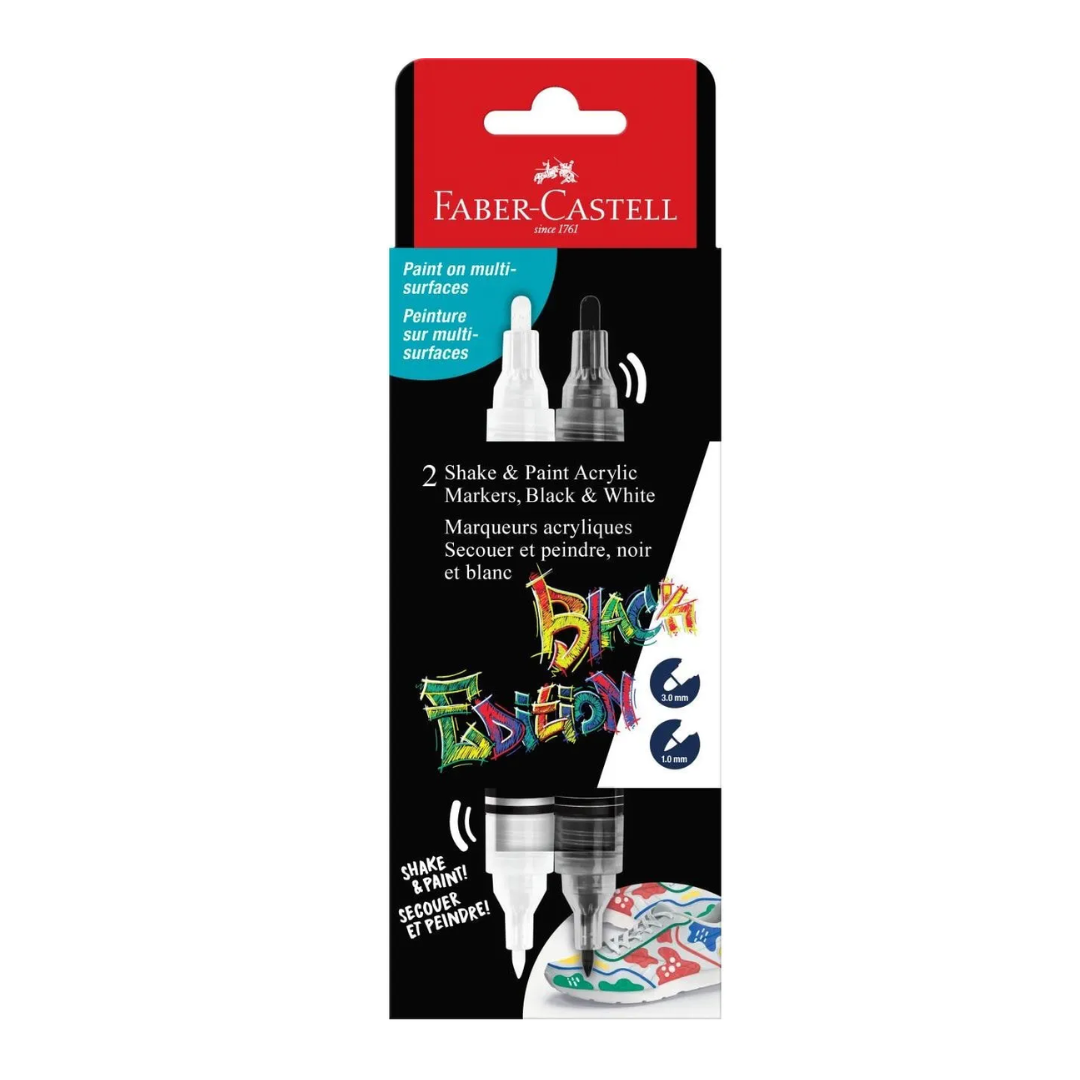 Faber-Castell Black Edition Acrylic Markers