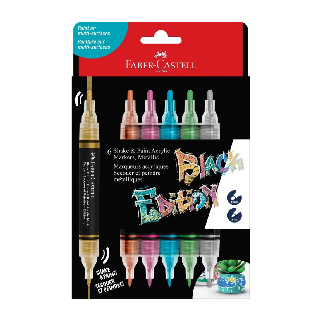 Faber-Castell Black Edition Acrylic Markers