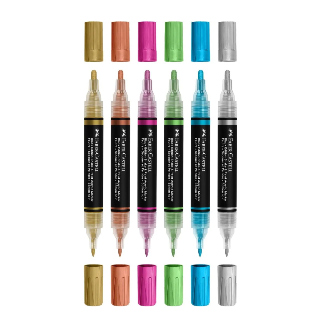 Faber-Castell Black Edition Acrylic Markers