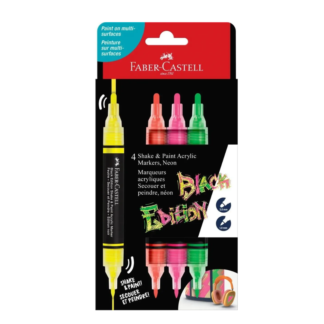 Faber-Castell Black Edition Acrylic Markers
