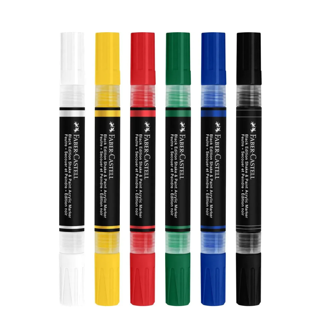Faber-Castell Black Edition Acrylic Markers