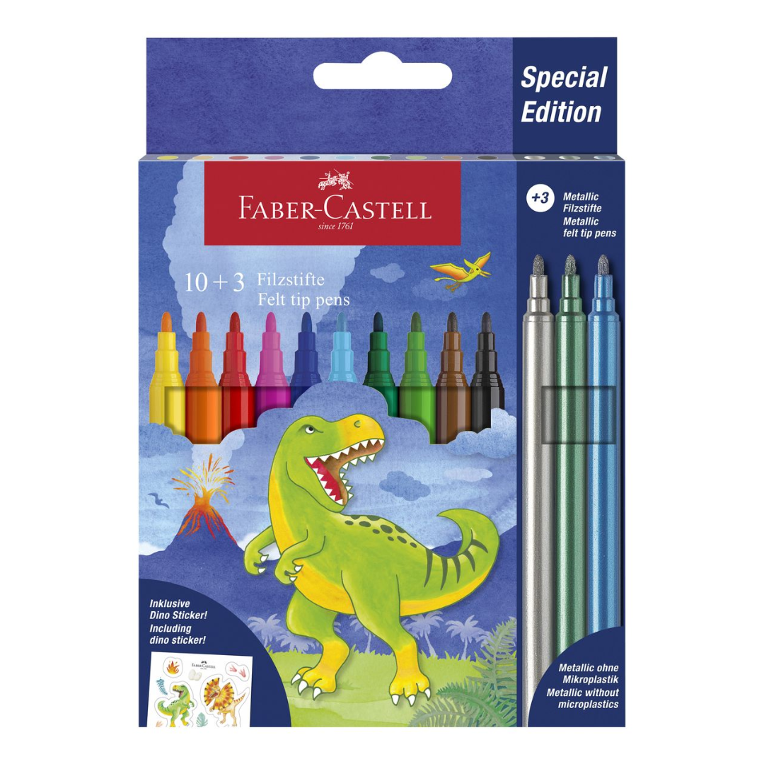 Faber-Castell Dinosaurus Felt-tip Pens