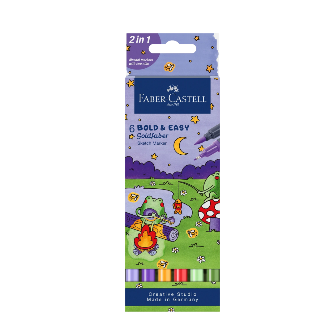 Faber-Castell Bold & Easy Sketch Dual Markers