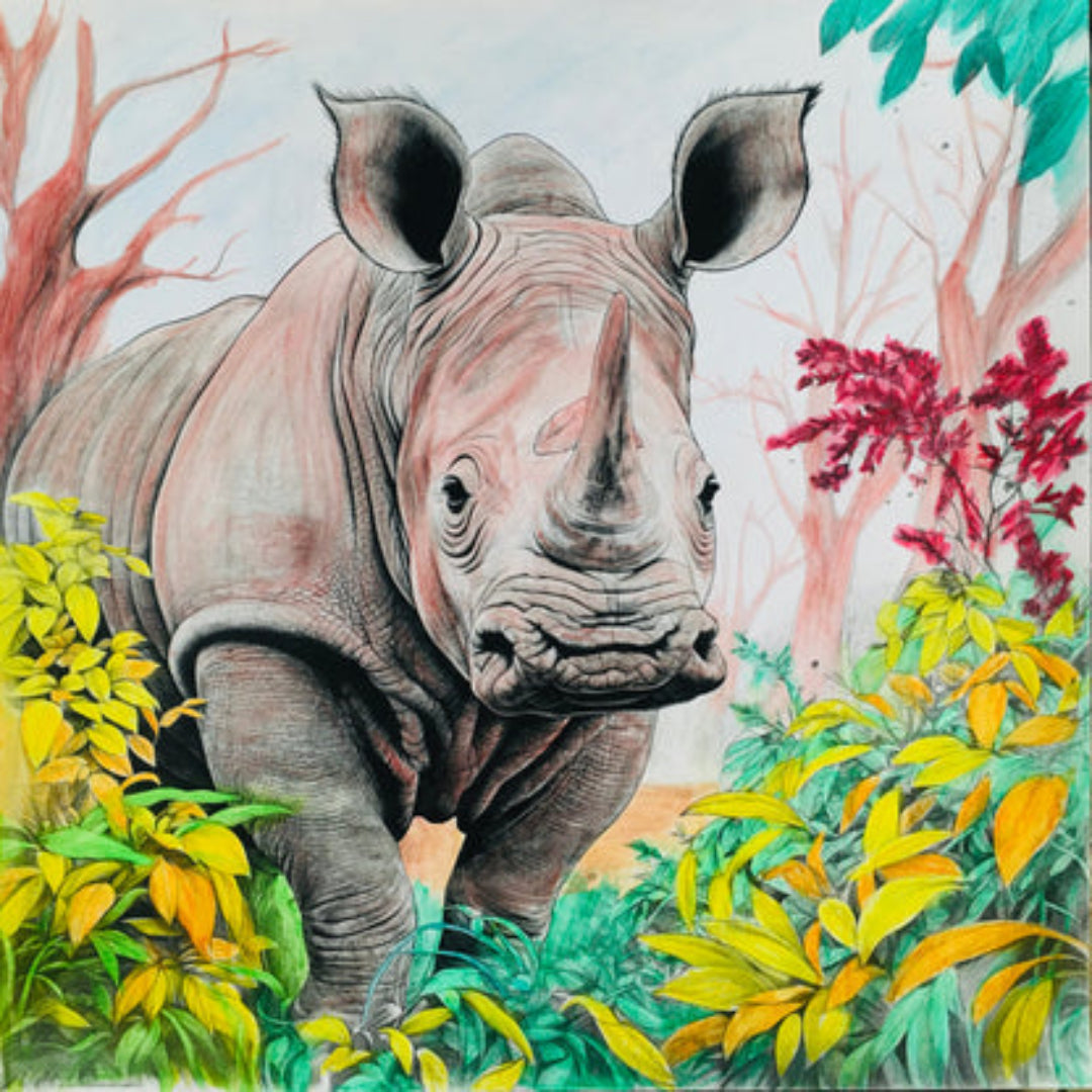 iColor Coloring Greeting Card