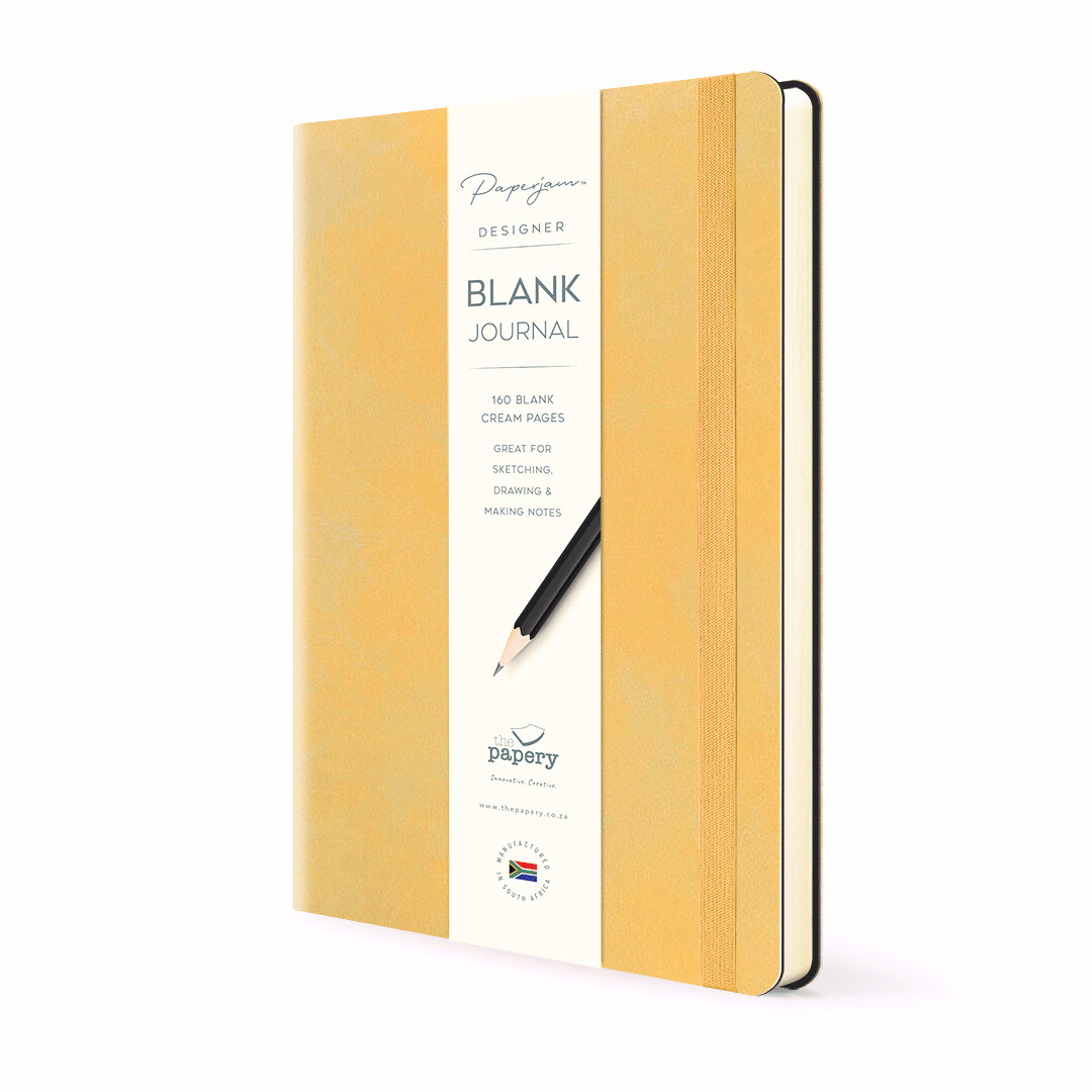 Flexi softcover blank journal - clementine